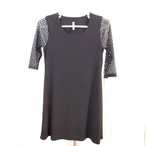 Last Tango Black Sheath Dress Medium